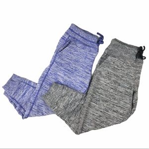 Athleta Girl 2 Pair Sweatpants size 8-10